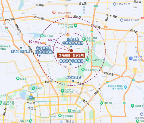 北京健康地图，点亮美好未来