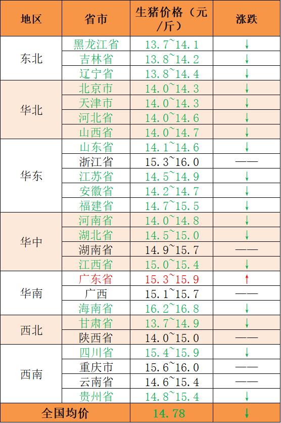 广东猪价今日迎来喜讯，涨跌态势喜人一览